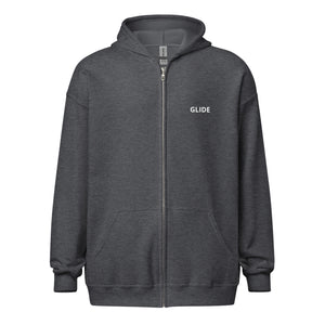 GLIDE Unisex zip hoodie