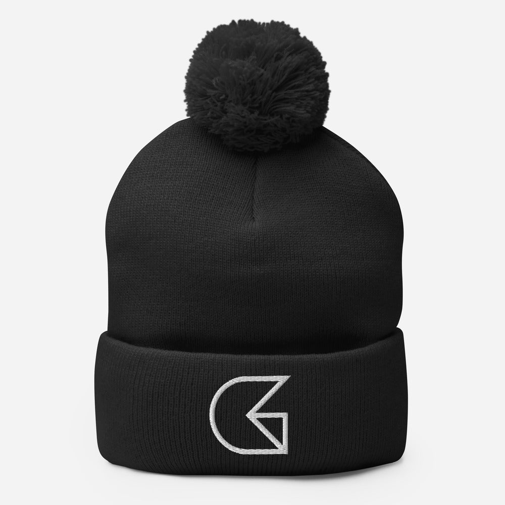 G for GLIDE - Pom-Pom Beanie
