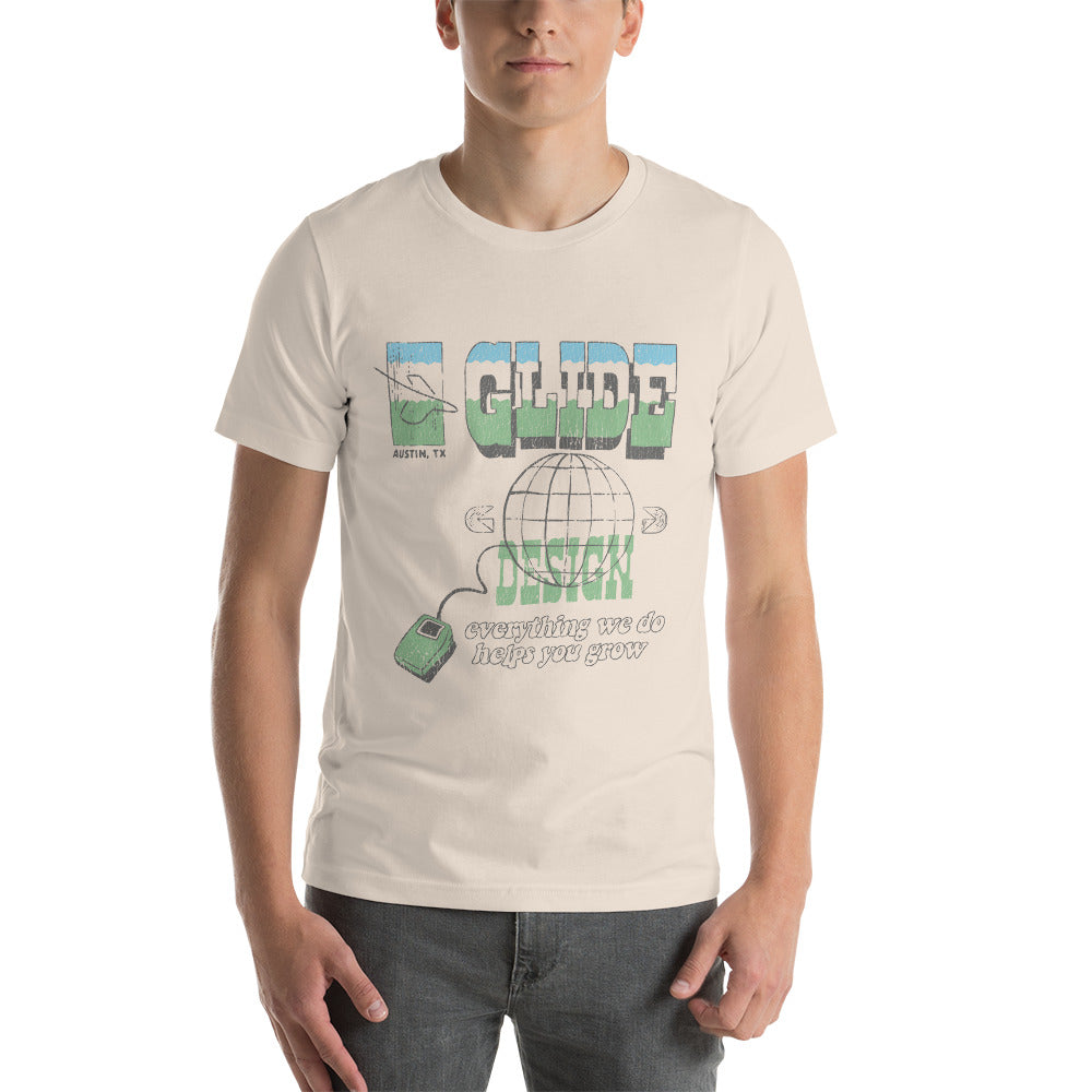 GLIDE Computer - Short-Sleeve Unisex T-Shirt