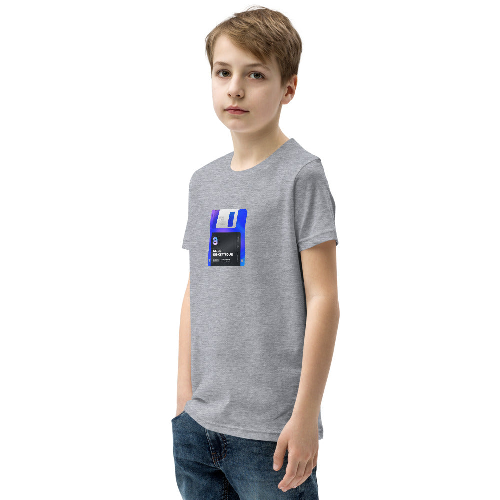 Floppy Disk Youth Short Sleeve T-Shirt - 2021