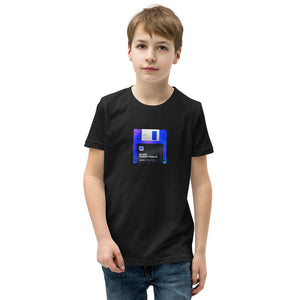 Floppy Disk Youth Short Sleeve T-Shirt - 2021