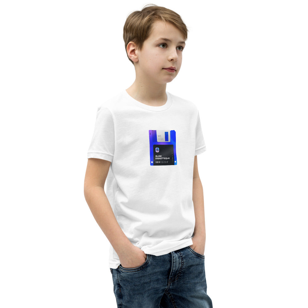 Floppy Disk Youth Short Sleeve T-Shirt - 2021